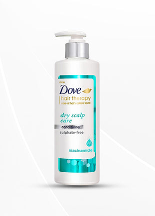 Dove Hair Therapy Dry Scalp Care Moisturizing Conditioner, Sulphate Free, With Niacinamide, 380 ml