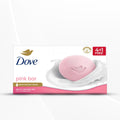 Dove Pink Bathing Beauty Bar Value Pack - More Moisturising Than Ordinary Soap 125 g, Pack of 5
