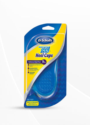 Dr. Scholl's Massaging Gel HEEL CUPS, Absorb Shock All Day & Relieve Heel Pain