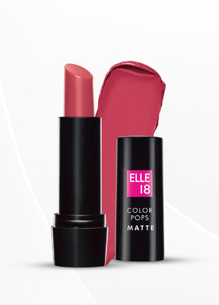 Elle 18 Color Pops Matte Lip Color, Pink Kiss, 4.3 g