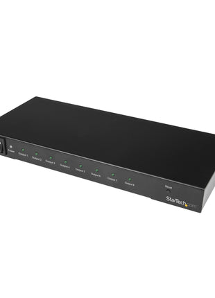 StarTech.com 4K 60hz HDMI Splitter - 8 Port - HDR Support - 7.1 Surround Sound Audio - HDMI Distribution Amplifier - HDMI 2.0 Splitter (ST128HD20)