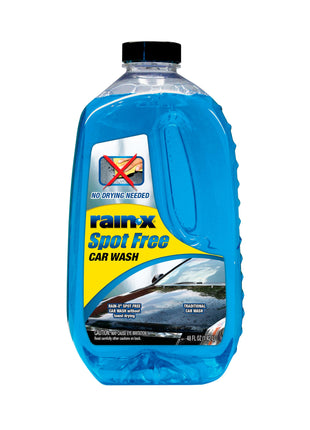 Rain-X 620073 - Car Wash Deep Cleaning, High Foam Soap Provides Spot Free Shine with No Towel Or Hand Drying Needed - Car soap for car cleaning and detailing 48 fl oz