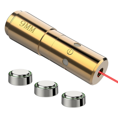 MidTen Bore Sight Laser 9mm/223 5.56mm/30-06/25-06/270 Laser Bore Sighter Boresighter with Batteries