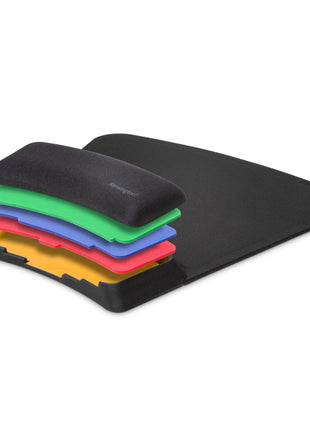 Kensington SmartFit Mouse Pad with Ergonomic Wrist Rest (K55793AM), Black, 10.4 inch x 10.3 inch