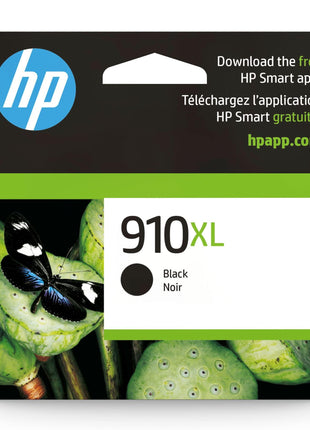 HP 910XL Black High-yield Ink Cartridge for HP Printers | Works with Printer Series: OfficeJet 8010, 8020; OfficeJet Pro 8020, 8030 | Eligible for Instant Ink | 3YL65AN
