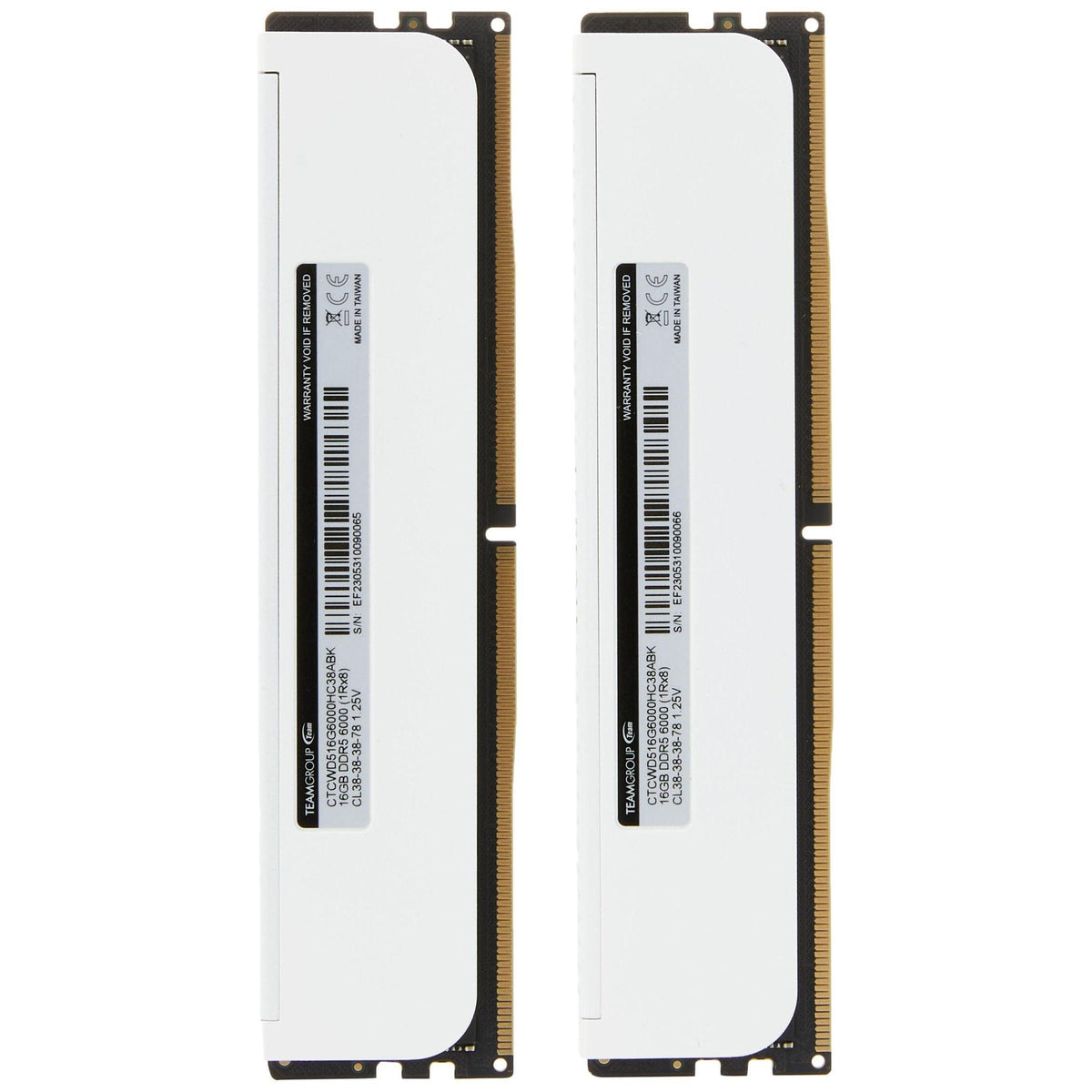 T-Create Expert(White) UD-D5 16GBx2 6000 CL38-38-38-78 1.25V
