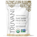 Truvani Vegan Pea Protein Powder | Vanilla | 20g Organic Plant Based Protein | 18 Servings | Keto | Gluten & Dairy Free | Low Carb | No Added Sugar