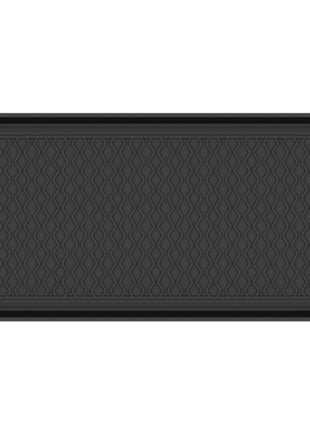 Ottomanson 15 inch x 30 inch Multi-Purpose Boot Tray – Waterproof Shoe & Pet Feeding Spill Tray, Litter Box & Pee Pad Holder, Painting & Planting Mat, 1.2 inch Raised Edge Floor Protection