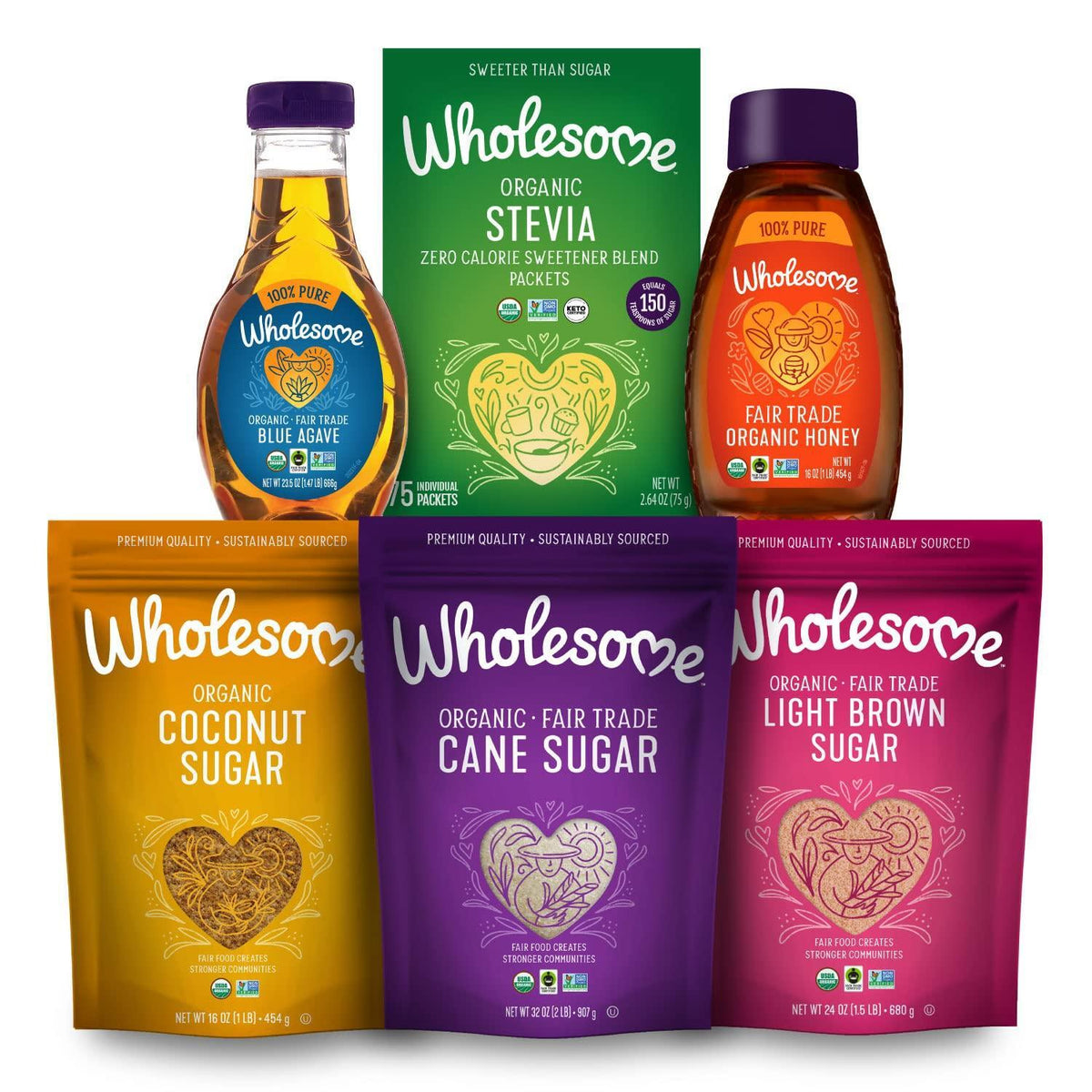 Wholesome Sweeteners 12-Ounce Allulose Sweetener, Zero Calorie Sugar Substitute, Keto Friendly, Non GMO, Non-Erythritol, Gluten Free & Vegan Sweetener, 1 Pack