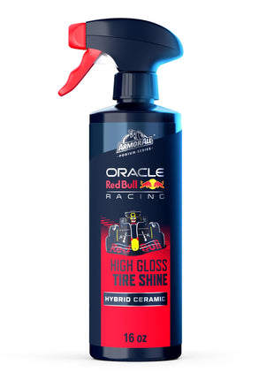 Armor All Podium Series Hybrid Ceramic High Gloss Tire Shine Spray, 16 fl oz, Long-Lasting Car Tire Shine Developed in Collaboration With Oracle Red Bull Racing