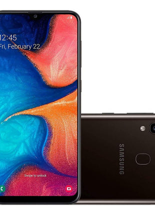Samsung Galaxy A20 32GB 6.4 inch Display A205U Black Unlocked Smartphone (Renewed)