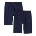 The Children's Place girls Mix and Match Bike Shorts Pants, Tidal 2 Pack, Medium US