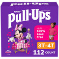 Pull-Ups Girls' Potty Training Pants, Size 3T-4T Training Underwear (32-40 lbs), 112 Count (4 Packs of 28)