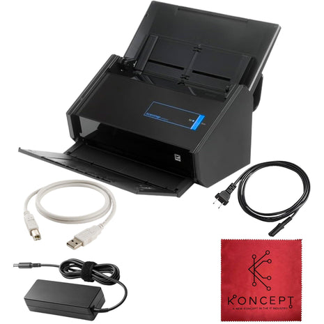 IX500 Fujitsu ScanSnap Duplex Document & Receipt Scanner, Mac/PC, USB 3.0 | High-Speed Duplex Scanning, 16V Power, Wireless & Cloud-Enabled, Sharp Results, User-Friendly Interface, Photos & Documents