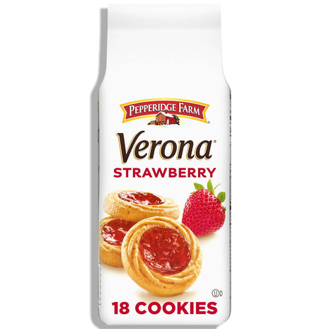 Pepperidge Farm Verona Strawberry Thumbprint Cookies, 6.75 Oz