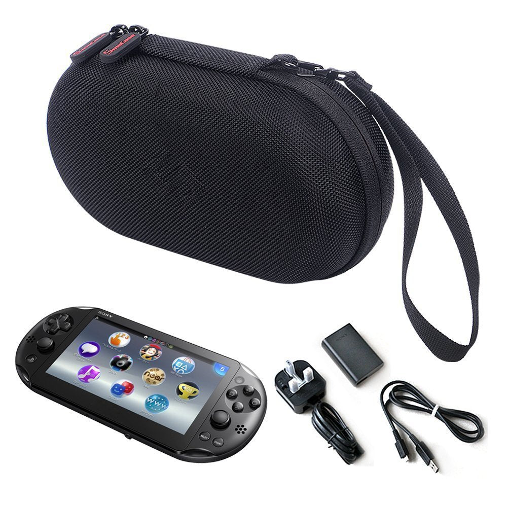 Smatree P100L Carrying Case Compatible for PS Vita 1000, PSV 2000, PS Vita PCH-2000,PSP 3000 with Cover (Console,Accessories and Cover NOT Included)