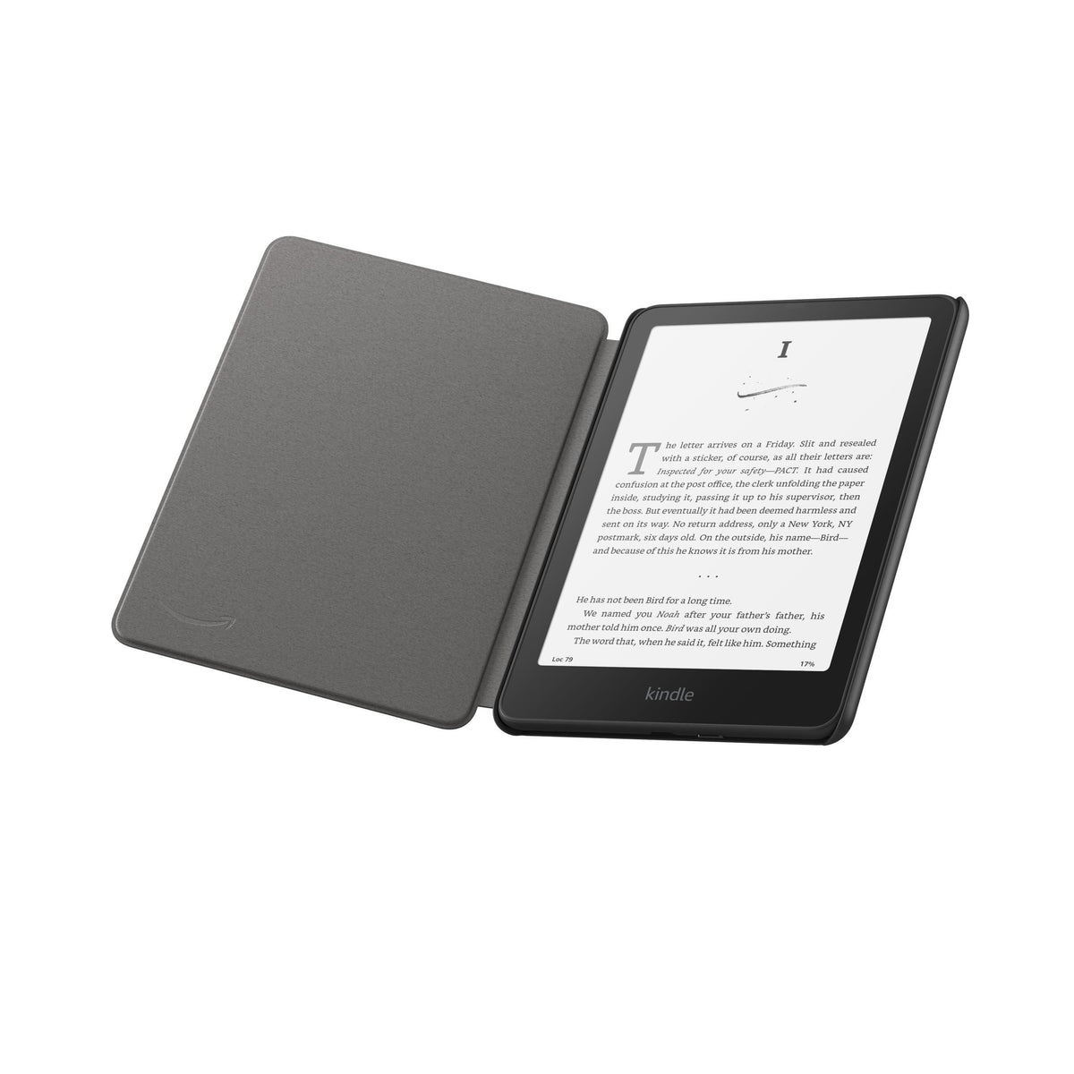 All-new Amazon Kindle Paperwhite and Kindle Colorsoft Case, Lightweight and Water-Safe, Foldable Protective Cover - Fabric