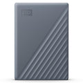 WD 2TB My Passport Portable Hard Drive, Works with USB-C and USB-A, Windows PC, Mac, Chromebook, Gaming Consoles, and Mobile Devices, Backup Software and Password Protection - WDBWML0020BGY-WESN