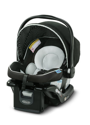 Graco® SnugRide Lite LX Infant Car Seat, Lightweight Rear-Facing Seat for Babies 4–30 lb, 4-Position Adjustable Base, Latch Installation & ProtectPlus Engineered, Studio