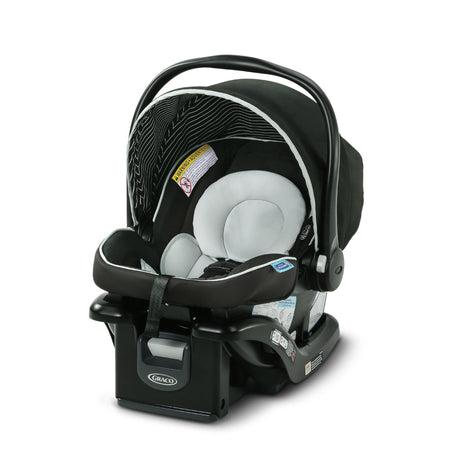 Graco® SnugRide Lite LX Infant Car Seat, Lightweight Rear-Facing Seat for Babies 4–30 lb, 4-Position Adjustable Base, Latch Installation & ProtectPlus Engineered, Studio