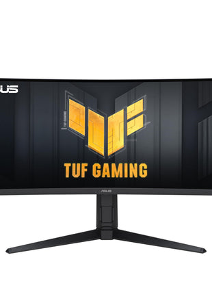 ASUS VG34VQL1B TUF 34 Inch Curved Gaming Monitor - WQHD (3440x1440), 165Hz, 1ms, Extreme Low Motion Blur, FreeSync Premium, Eye Care, Height Adjustable, DisplayHDR 400, DisplayPort, HDMI, USB