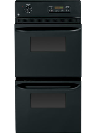 GE JRP28BJBB 24" Black Electric Double Wall Oven