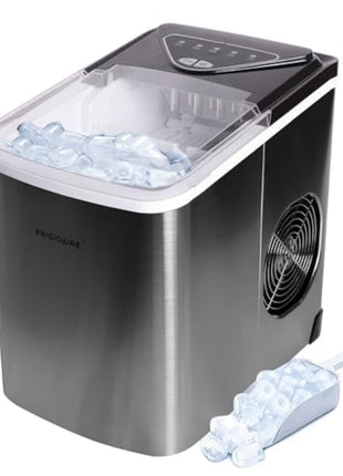 Frigidaire EFIC123-SS Counter Top Maker, Produces 26 pounds Ice per Day, Stainless Steel