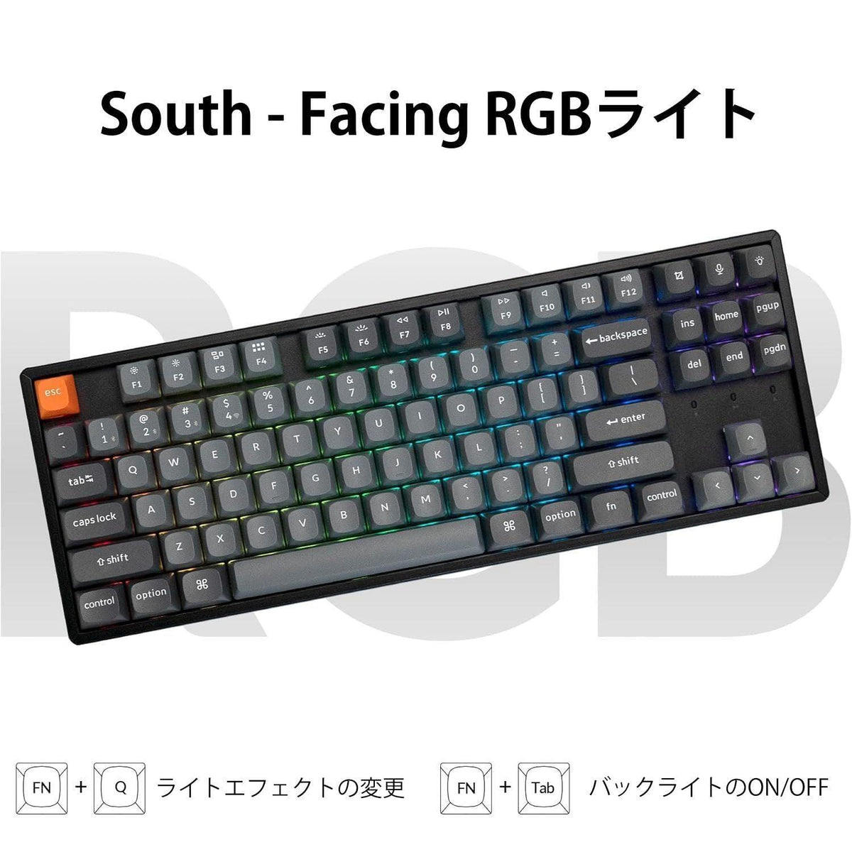 Keychron K8 MAX Wireless Mechanical Keyboard, 2.4GHz/Bluetooth/USB-C, RGB, Aluminum Frame, QMK/VIA, Programmable Macros, PBT Keycaps, For Mac Windows, Super Red Switch