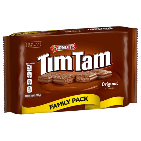 Arnott’s Tim Tam Milk Chocolatey Cookies, Original Flavour, Family Pack 365g (12.9 oz) – Authentic Imported