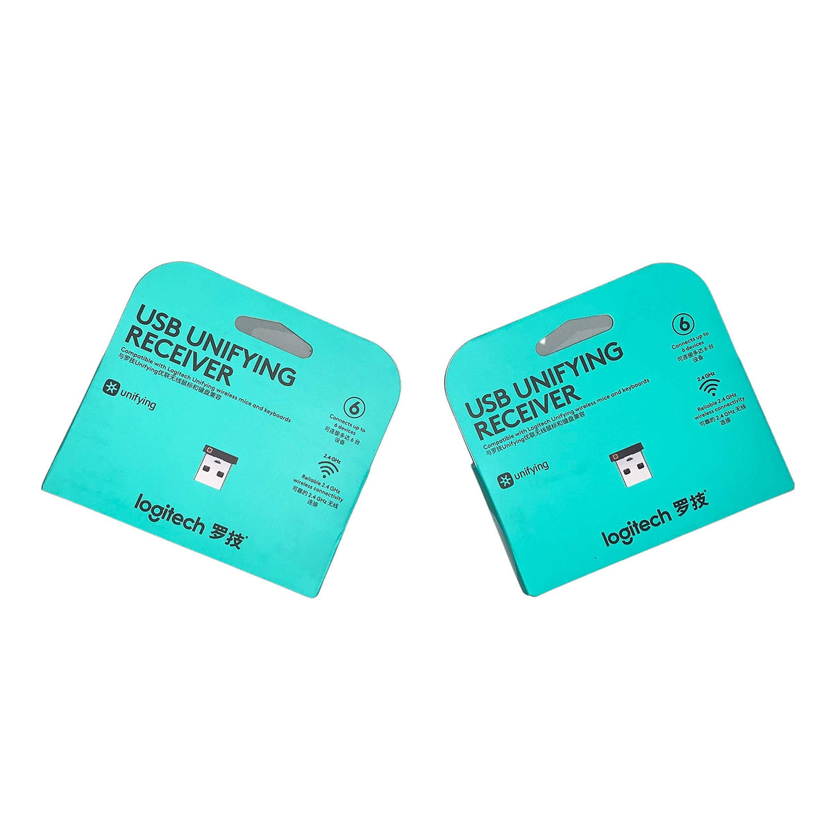 Logitech USB Unifying Receiver - 2 Pack