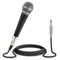 Pyle Microphone, Dynamic Cardioid, XLR Cable Included, Unidirectional, Rugged Construction, Built-in Pop Filter, Perfect for Stage & Studio, High Gain, Ultra-Wide Frequency Response, 15ft Cable