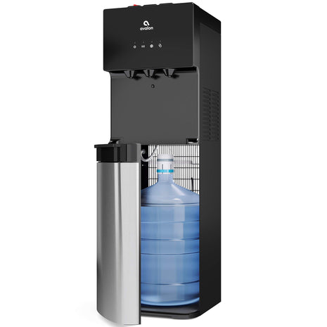 Avalon A4BLWTRCLR Bottom Loading Water Cooler Water Dispenser - 3 Temperature Settings - Hot, Cold & Room Water, Durable Stainless Steel Cabinet, Bottom Loading - UL/Energy Star Approved