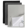 Phinus 3PCS Jewelry Cleaning Cloth, 10'' x 12'' Silver Polishing Cloth Jewelry, 100% Cotton Jewelry Cloth Polishing for Cleaning Gold, Diamonds, Platinum, Gemstones, Coins