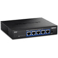 TRENDnet 5-Port 10G Switch, TEG-S750, 5 x 10G RJ-45 Ports, 100Gbps Switching Capacity, Supports 2.5G and 5G-Base-T Connections, Ethernet Splitter, NDAA & TAA Compliant, Lifetime Protection, Black
