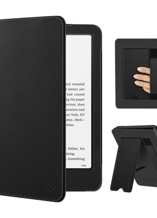 Fintie Case for 7 inch/6.8 inch Kindle Paperwhite(12th/11th Generation-2024/2021) and Kindle Colorsoft Signature Edition -Slim Foldable Stand Cover Auto Wake/Sleep for Paperwhite 2024, Black | Slim, Auto Wake/Sleep, Paperwhite 2024, Black