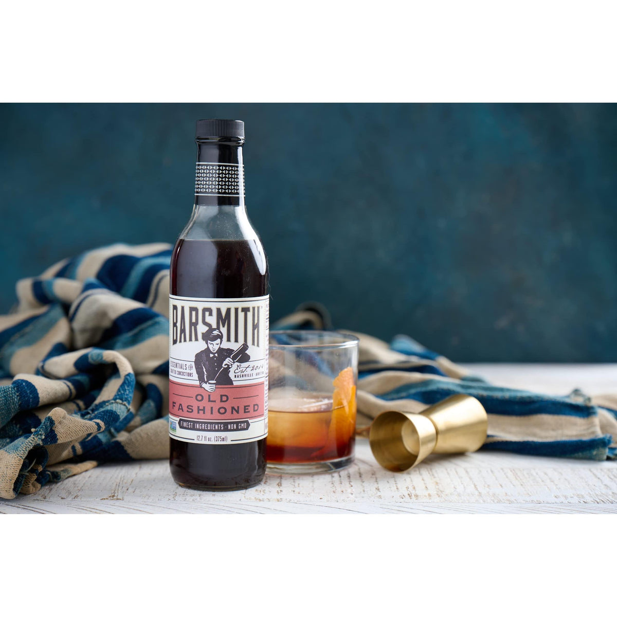 Barsmith Bar Essentials Old Fashioned Mix with Cherry, Citrus & Bitters, 12.7-oz. Bottle, Pack of 1