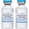 Reconstitution Solution 2-Pack - 30ml - Ultra Clean Solution in Premium Glass Vials | Made in USA