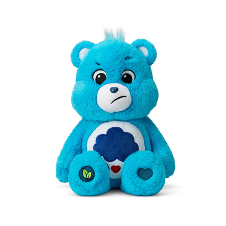 Care Bears 14" Grumpy Bear - Blue Plushie for Ages 4+ – Perfect Stuffed Animal Holiday, Birthday Gift, Super Soft and Cuddly – Good For Girls and Boys, Employees, Collectors