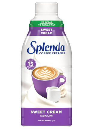 SPLENDA Sugar Free Sweet Cream Coffee Creamer, 32 Fl Oz