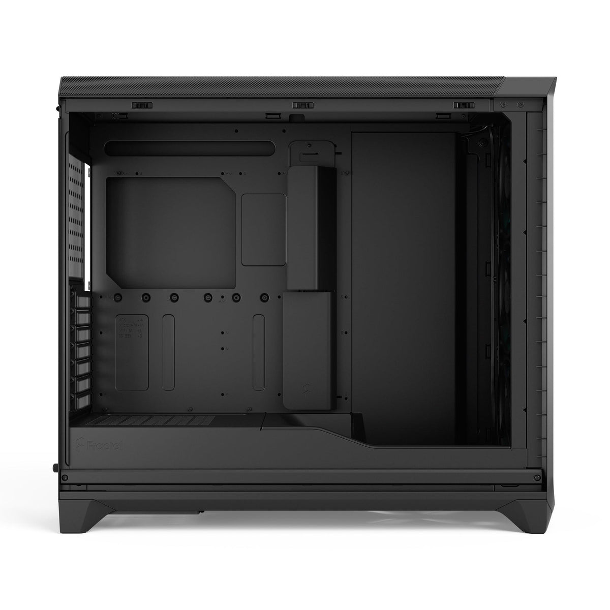 Fractal Design Meshify 3 XL Black RGB Tempered Glass Light Tint - High Airflow PC Gaming Case - Mesh Front Panel - Three ARGB Momentum 14 Gen 2 Fans Included - Spacious Interior - GPU up to 512mm