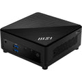 MSI Cubi 5 Barebones Mini PC: Intel Core i3-1215U, WiFi 6E, BT 5.2, Thunderbolt Type-C, Dual Display, Energy Efficient, Black: 12M-086BUS