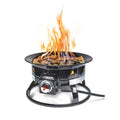 Outland Living Portable Propane Fire Pit, 19-inch, 58,000 BTU with Fire Pit Cover & Carry Kit, Smokeless Gas Firebowl | Perfect for Camping, Patio, Backyard, Tailgating, Deck, RV| Black 893 Deluxe