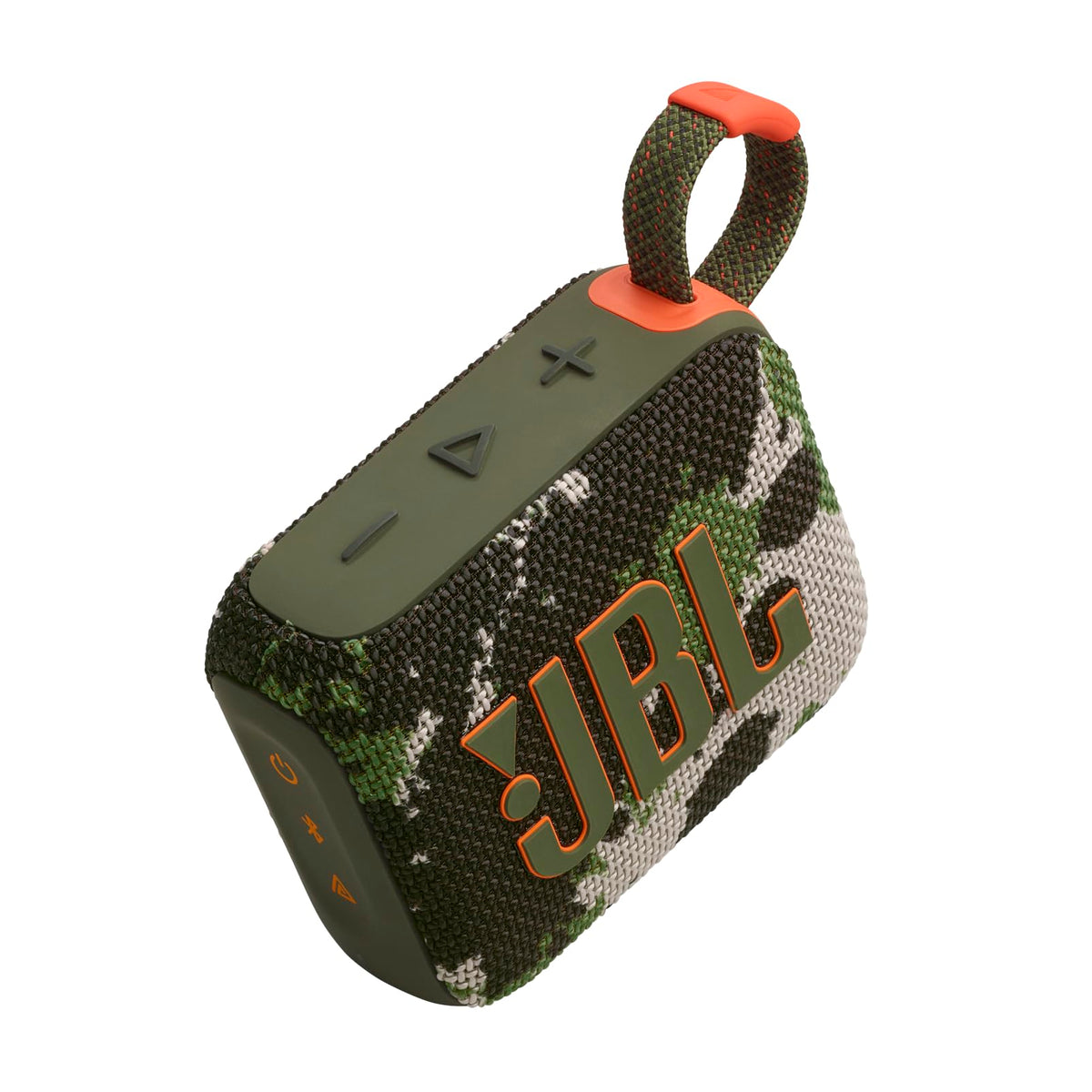 JBL Go 4 - Ultra-Portable, Waterproof and Dustproof Bluetooth Speaker, Big Pro Sound with Punchy bass, 7-Hour Built-in Battery, Made in Part with Recycled Materials (Squad)