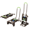 COSCO Shifter Multi-Position Folding Hand Truck and Cart, 300 lb. Weight Capacity, Green, 12222PBG1E