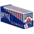 Bicycle Standard Rider Back Playing Cards, Poker Size, 12 Pack, Classic Decks of Cards for Poker, Blackjack, Casino Games & Family Game Night