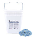 National Blue Snow Salt Ice Melt 35lb Bucket - Fast Acting Ice Melter - Pet, Plant and Concrete Friendly, Environmentally Safe - Free of Magnesium Chloride - Melts to -15°F