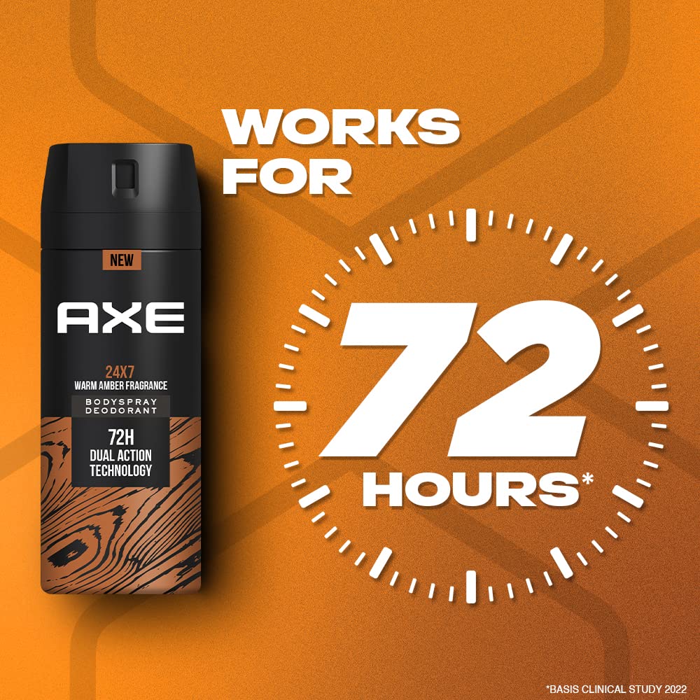 Axe 24x7 Long Lasting Deodorant Bodyspray For Men 150 ml