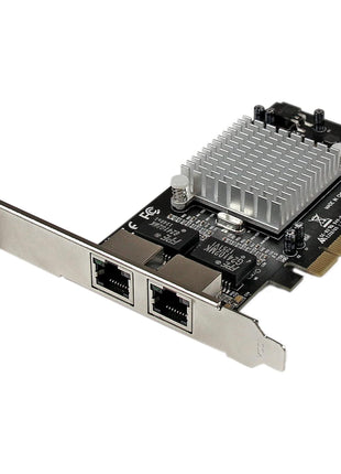 StarTech.com 2 Port PCIe Network Card - RJ45 Port - Intel i350 Chipset - Ethernet Server/Desktop Network Card - Dual Gigabit NIC Card (ST2000SPEXI)