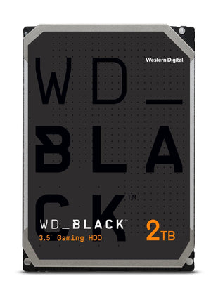 Western Digital 2TB WD Black Performance Internal Hard Drive HDD - 7200 RPM, SATA 6 Gb/s, 64 MB Cache, 3.5 inch - WD2003FZEX