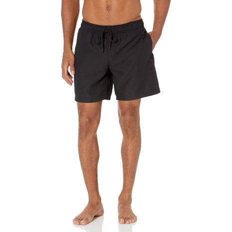 Amazon Essentials Men's Swim Trunks with Mesh Lining, Pockets, Drawstring Closure